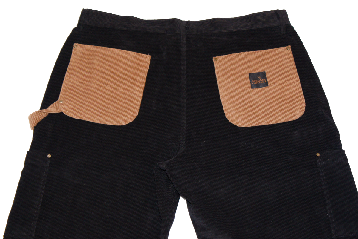 RUTHLESS CORDUROY PANTS サイズXL Brown Corduroy Pants for Women High Waisted Straight Leg